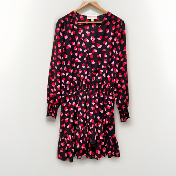 Michael Kors Size XL Petal Crepe Ruffle Dress - Picture 1 of 7